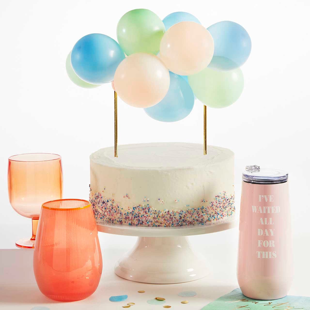 Mini Balloon Cake Topper