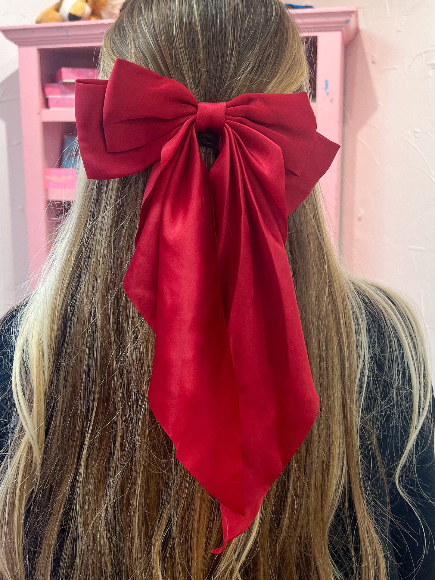 Large Satin Bow