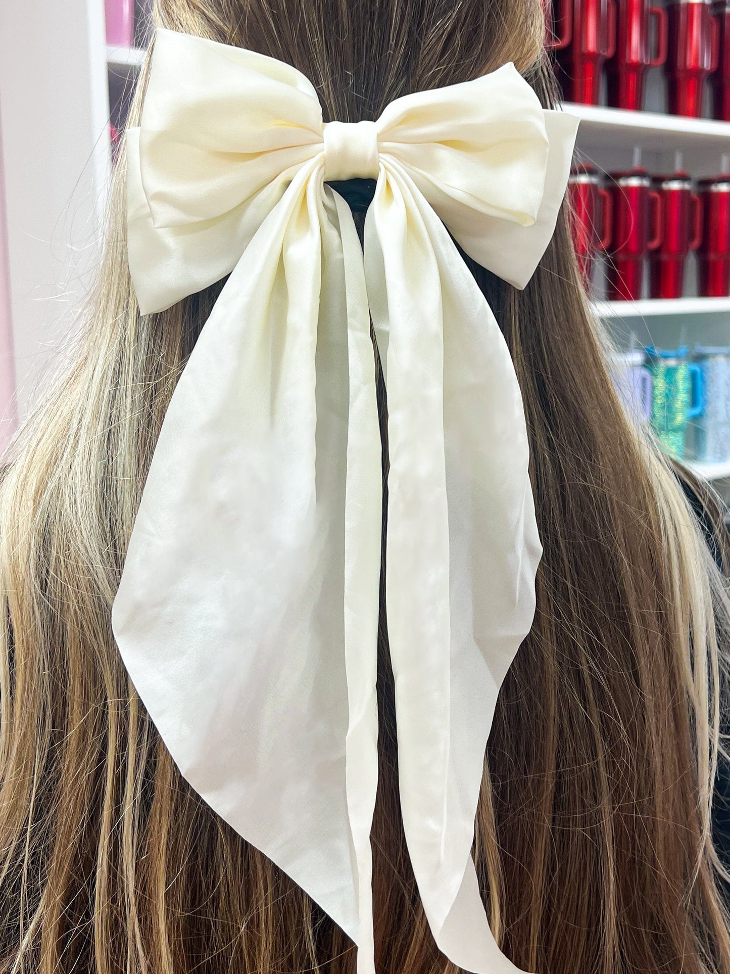 Large Satin Bow