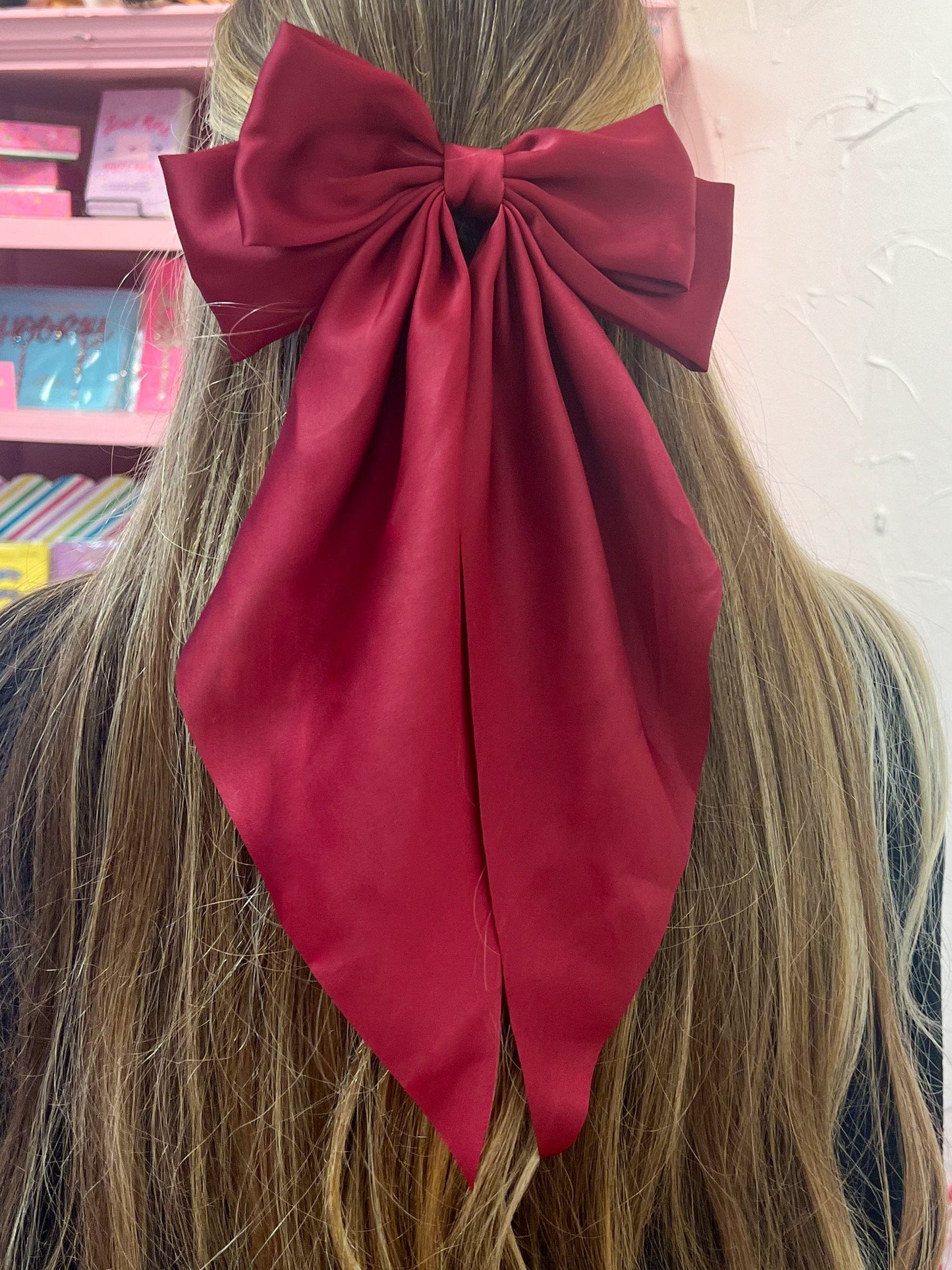 Large Satin Bow