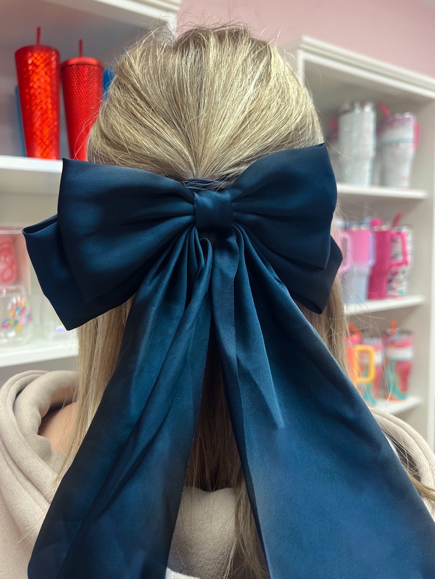 Large Satin Bow