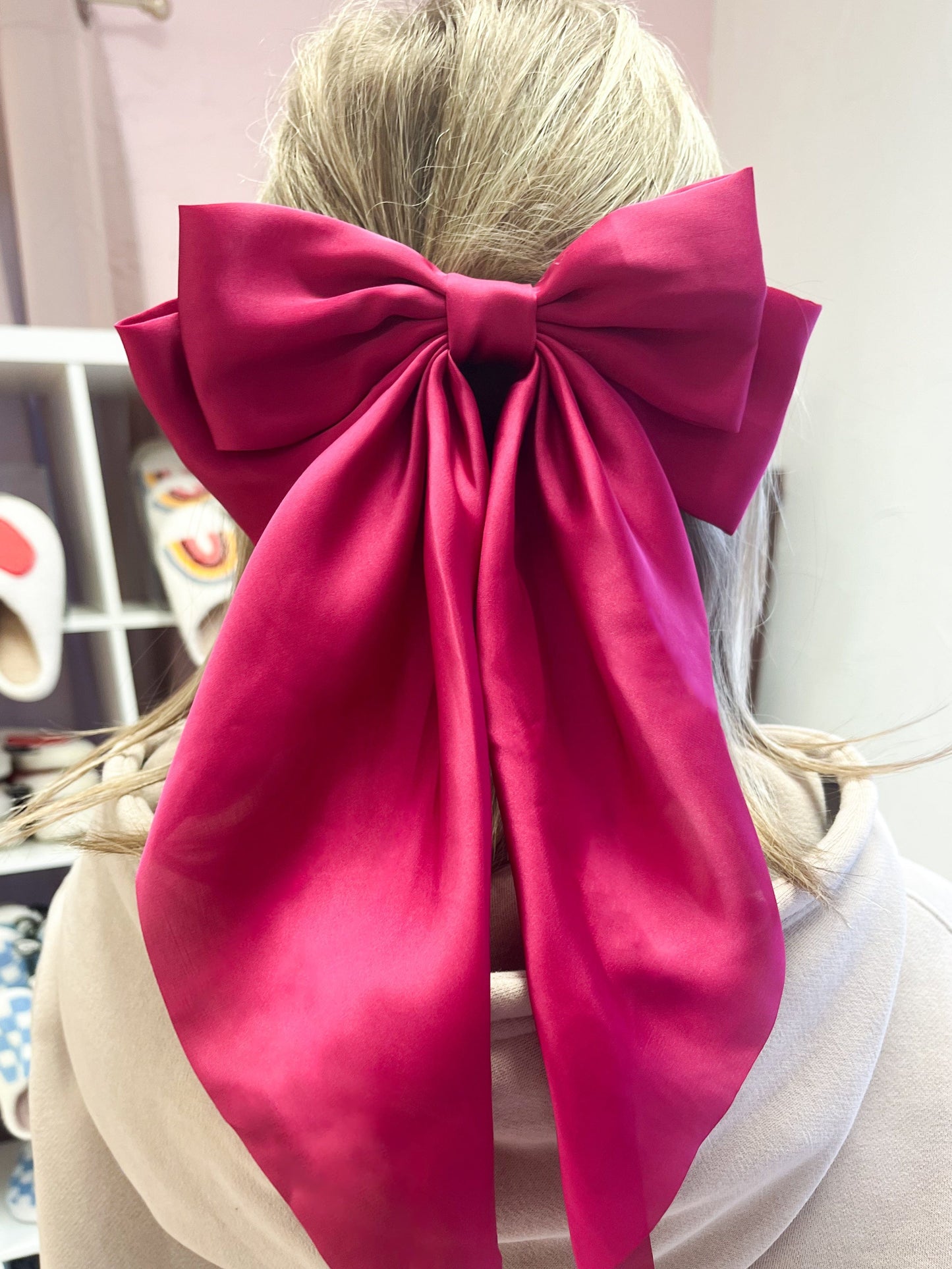 Large Satin Bow