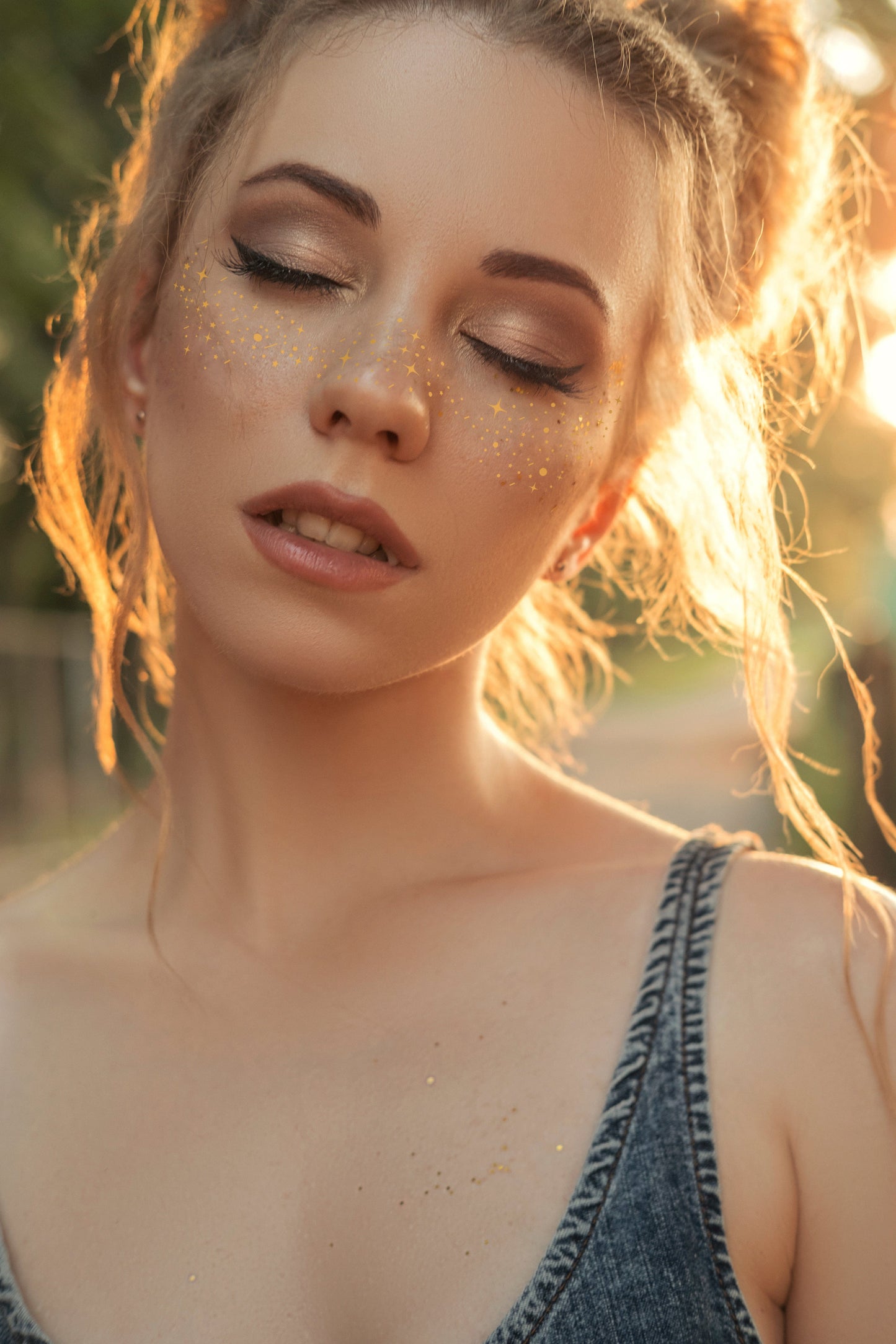 Glitter Freckles Temporary Freckle Tattoos