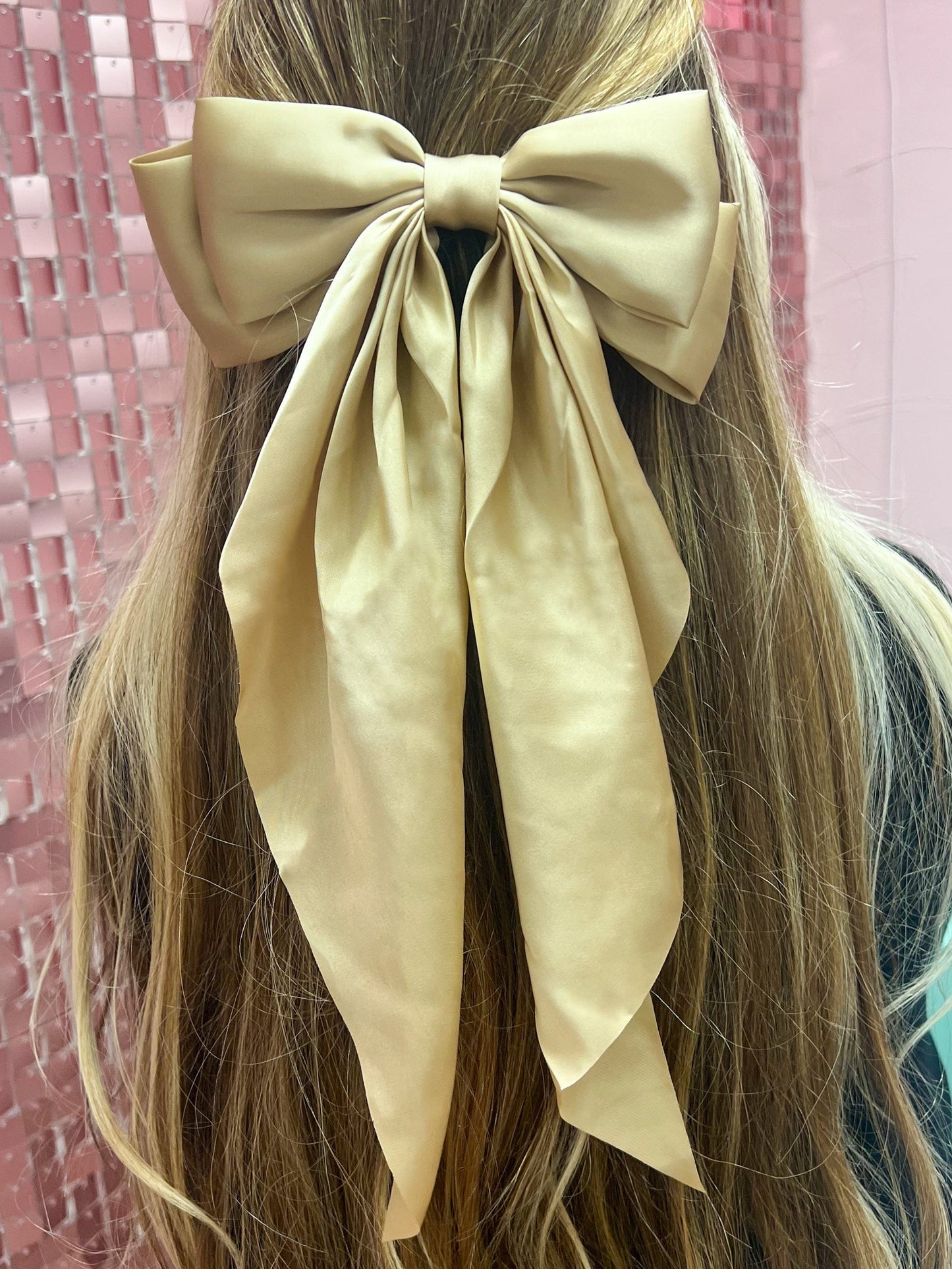 Large Satin Bow