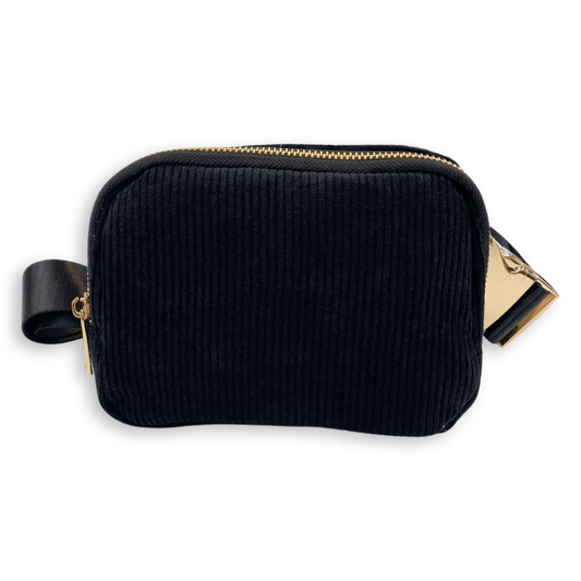 Sherpa & Corduroy Waist Bags