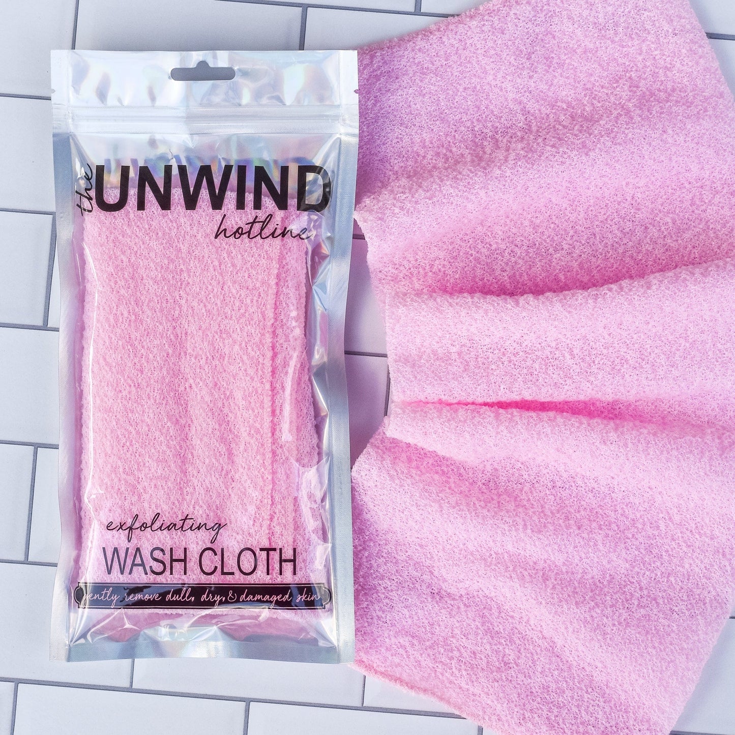 Exfoliating Stretch Wash Cloth