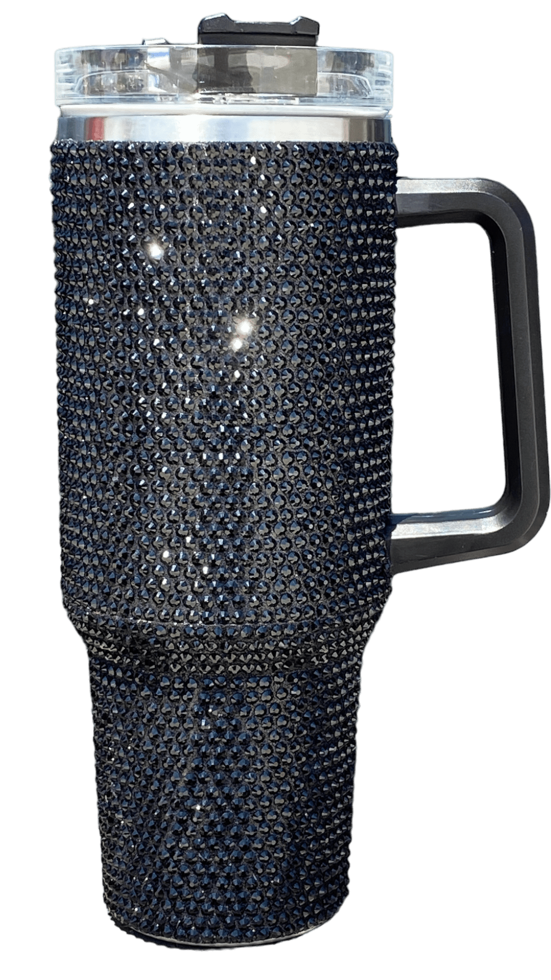 40oz Stainless Steel Tumbler with Straw & Handle