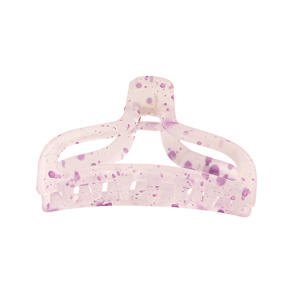 Medium Watercolor Curved Claw Clip (3 colors)