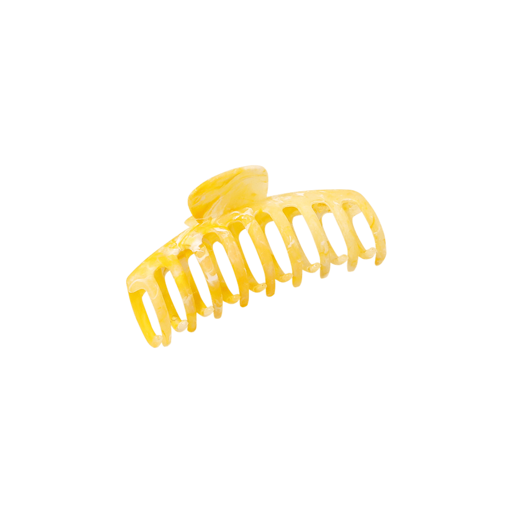 Large Marble Barrel Claw Clip