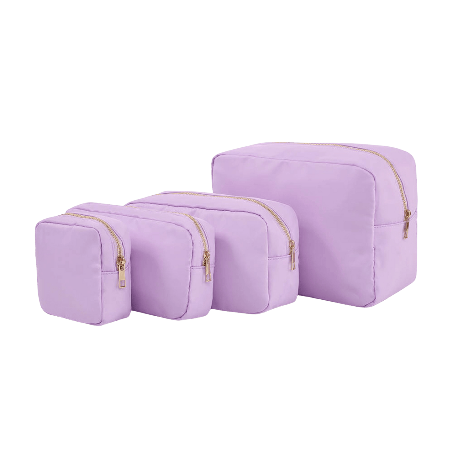 Nylon Cosmetic Bags in Purple
