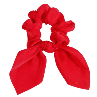 Velvet Satin Bunny Scrunchies