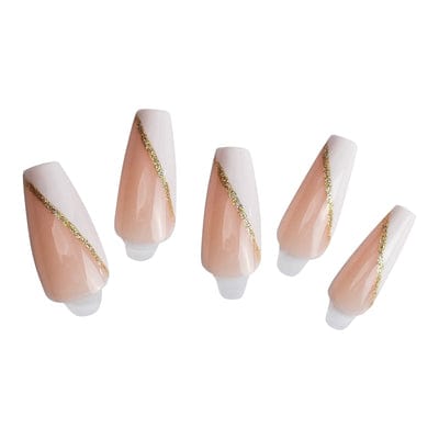 Medium Coffin Press On Nails