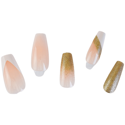 Medium Coffin Press On Nails
