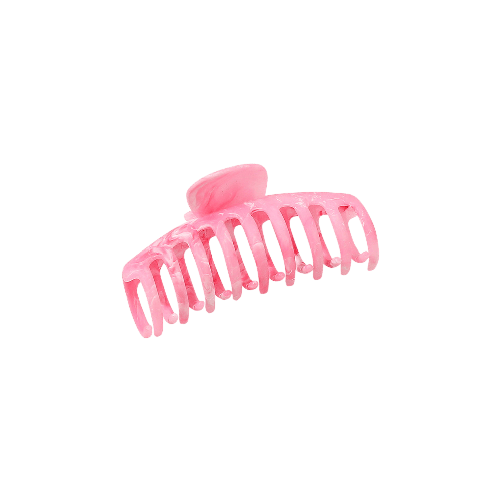 Large Marble Barrel Claw Clip