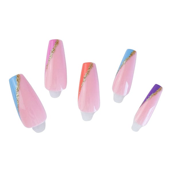 Medium Coffin Press On Nails