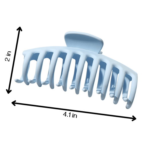Large Pastel Barrel Claw Clip