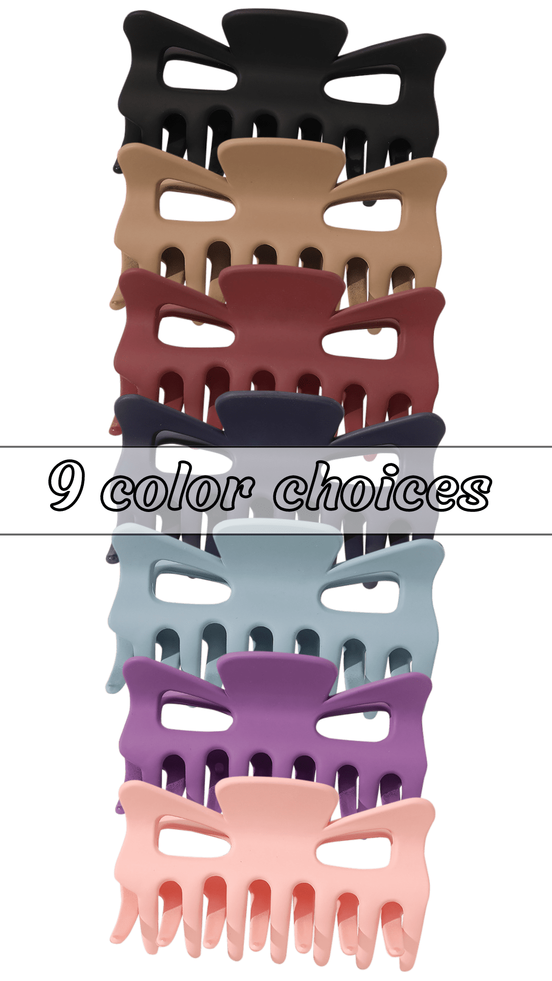 Medium Classic Claw Clip (9 colors)