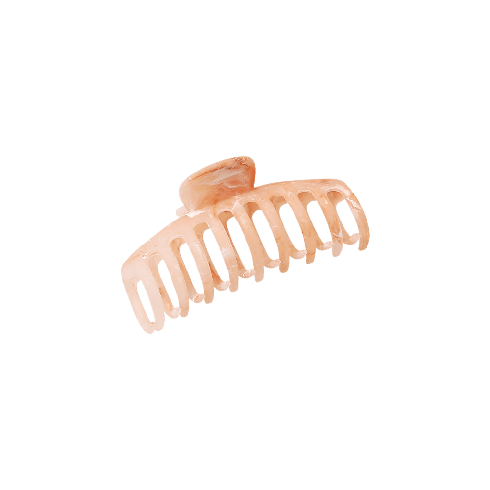 Large Marble Barrel Claw Clip