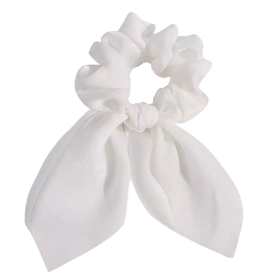 Velvet Satin Bunny Scrunchies