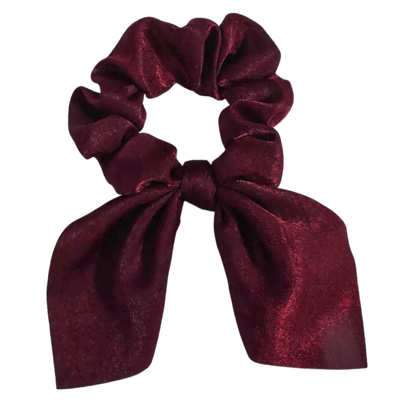 Velvet Satin Bunny Scrunchies