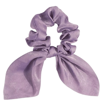 Velvet Satin Bunny Scrunchies