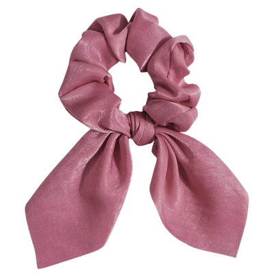 Velvet Satin Bunny Scrunchies