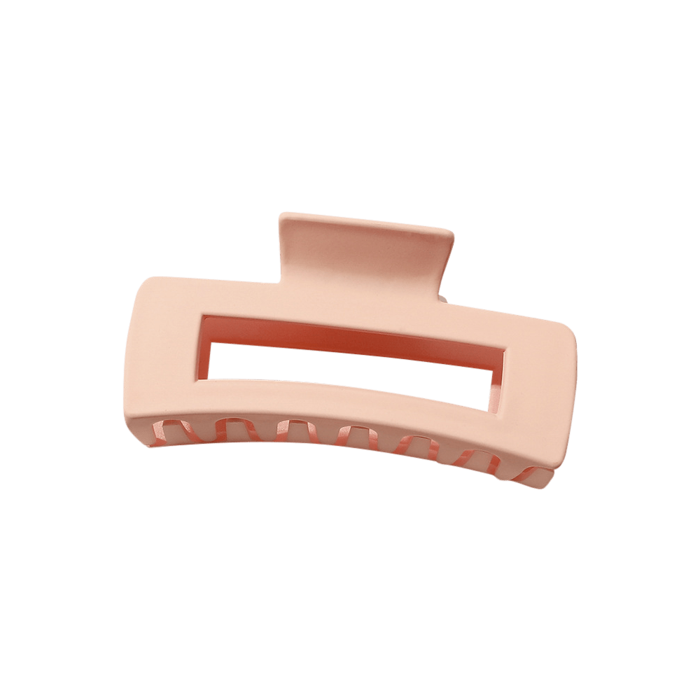 Large Pastel Rectangular Claw Clip