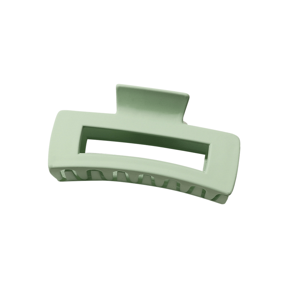 Large Pastel Rectangular Claw Clip