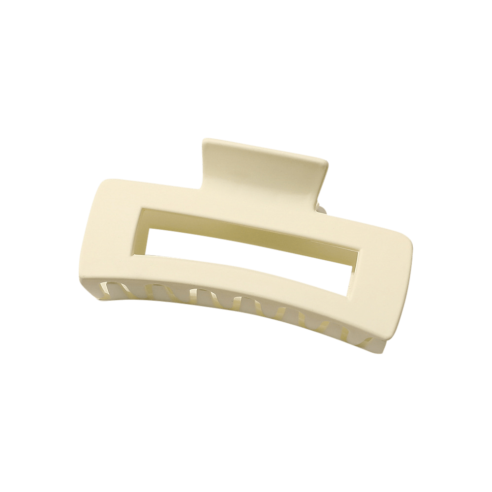 Large Pastel Rectangular Claw Clip