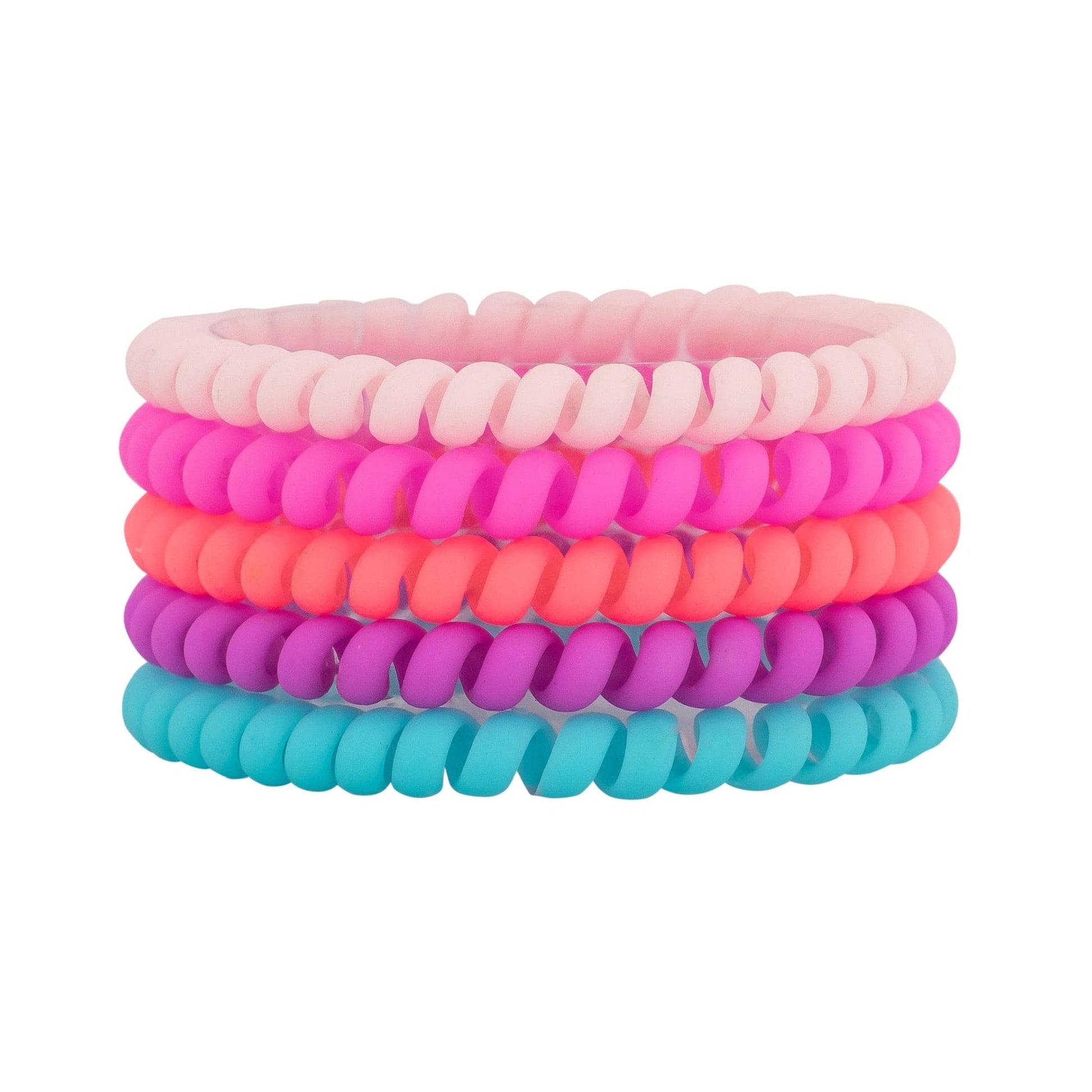 Paradise (Matte) Skinny Hair Tie Set